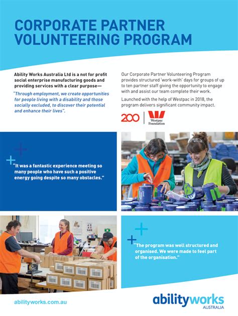 corporate volunteer opportunities melbourne.
